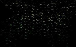 Light Green vector pattern with spheres.