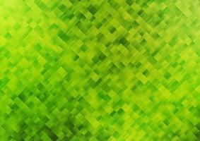 Light Green vector pattern in square style.