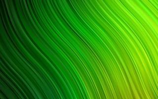 Light Green vector background with liquid shapes.