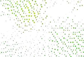 Light Green vector pattern with symbol of cards.