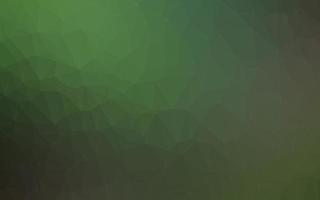 Light Green vector blurry triangle texture.