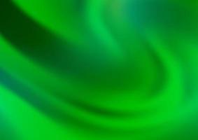 Light Green vector blurred shine abstract background.