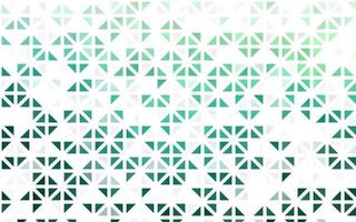 Light Green vector seamless texture in triangular style.