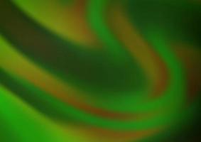 Light Green vector blurred shine abstract pattern.