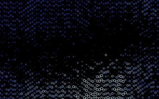 Dark BLUE vector backdrop with dots.