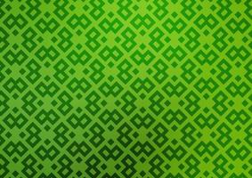 textura de vector verde claro en estilo rectangular.