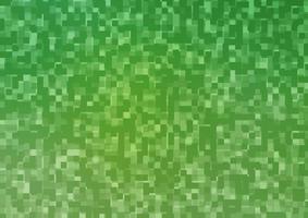 Light Green vector template with crystals, rectangles.