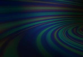 Dark BLUE vector pattern with liquid shapes.
