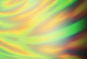 Light Green, Yellow vector blurred and colored pattern.