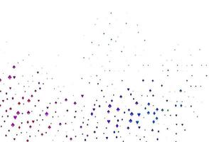 Light Multicolor, Rainbow vector template with poker symbols.
