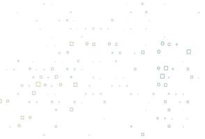 Light Multicolor, Rainbow vector cover with circles, cubes.