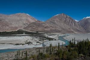 valle de nubra en ladakh foto