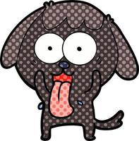 cute cartoon dog vector