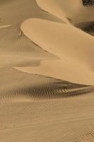 Abstract detail of sand in the dunes photo