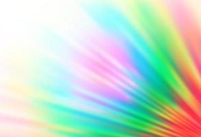 Light Multicolor, Rainbow vector template with repeated sticks.