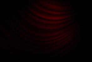 Dark Red vector template with lines, ovals.