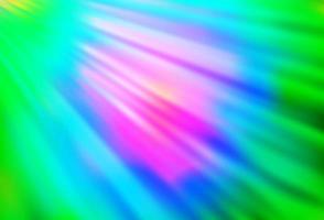 Light Multicolor, Rainbow vector template with repeated sticks.