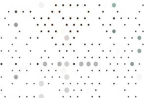 Light Orange vector template with circles.