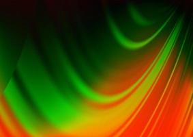 Dark Multicolor, Rainbow vector blurred shine abstract pattern.