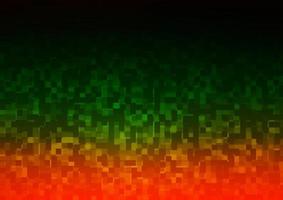 Dark Multicolor, Rainbow vector background with rectangles.