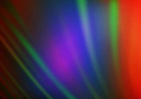 Dark Multicolor, Rainbow vector abstract blurred pattern.