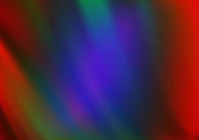 Dark Multicolor, Rainbow vector modern elegant background.