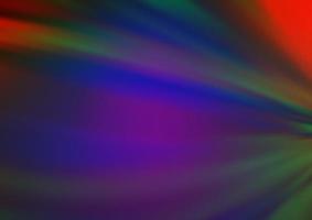 Dark Multicolor, Rainbow vector abstract bright background.