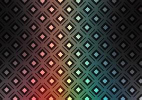 Dark Multicolor, Rainbow vector layout with lines, rectangle.