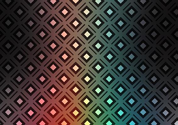 Dark Multicolor, Rainbow vector layout with lines, rectangle.