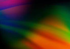 Dark Multicolor, Rainbow vector abstract template.