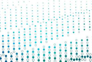 Light Blue, Green vector texture with disks.