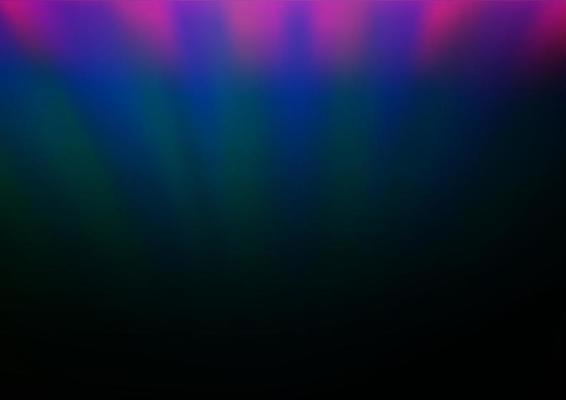 Dark Multicolor, Rainbow vector blur pattern.