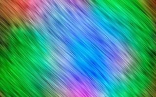 Light Multicolor, Rainbow vector background with bent lines.