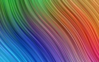 Light Multicolor, Rainbow vector background with lava shapes.