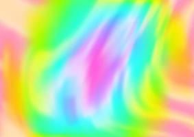 Light Multicolor, Rainbow vector background with liquid shapes.