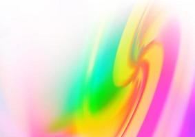 Light Multicolor, Rainbow vector template with liquid shapes.