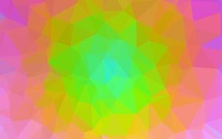 Light Multicolor, Rainbow vector polygon abstract backdrop.