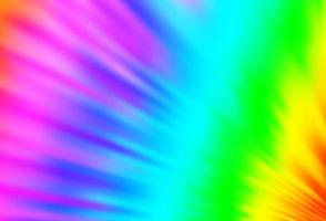 Light Multicolor, Rainbow vector texture with colored lines.