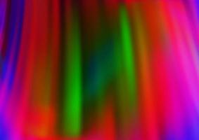 Light Multicolor, Rainbow vector background with bent ribbons.