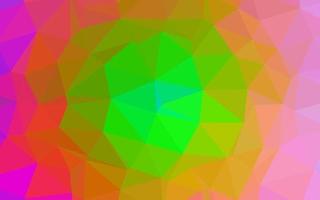 Light Multicolor, Rainbow vector polygon abstract background.