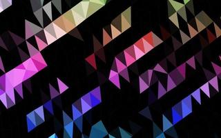 Light Multicolor, Rainbow vector polygon abstract backdrop.