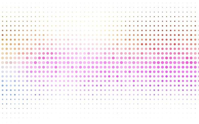 Light Multicolor, Rainbow vector pattern with spheres.