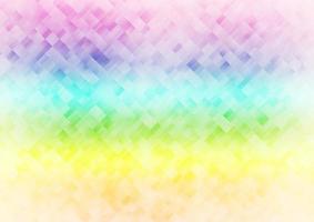 Light Multicolor, Rainbow vector pattern in square style.