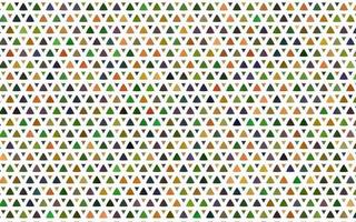 Light Multicolor, Rainbow vector seamless texture in triangular style.