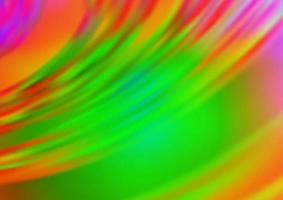 Light Multicolor, Rainbow vector blurred shine abstract template.