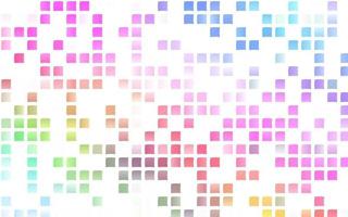 Light Multicolor, Rainbow vector texture in rectangular style.