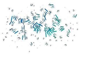 Light Blue, Green vector template with repeated sticks.