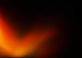 Dark Orange vector blurred shine abstract background.