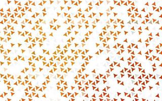 Light Orange vector seamless cover in polygonal style.