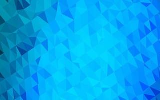 Light BLUE vector blurry triangle pattern.